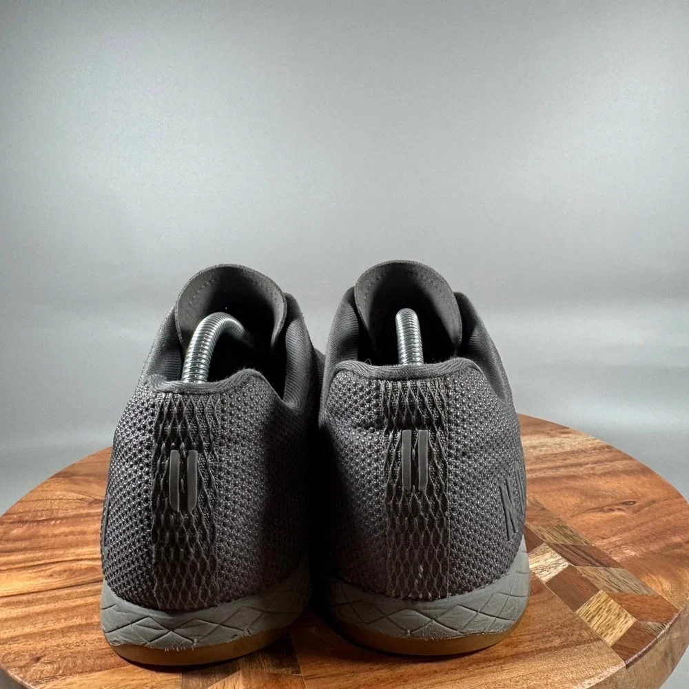 NOBULL SuperFabric Trainer Grey Gum Sole Mens 10.5 Cross Training Shoes